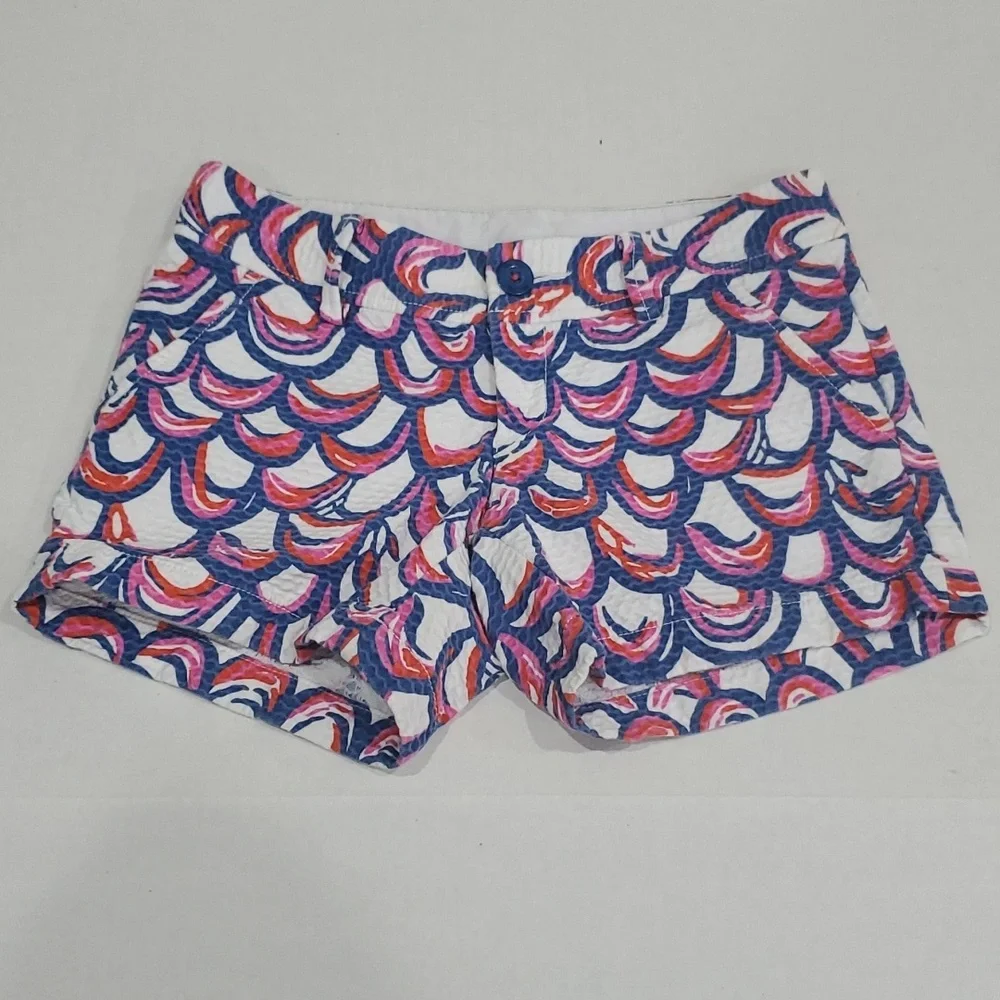 Lily Pulitzer The Callahan Shorts Gillty Print Size 00 - Picture 1 of 7
